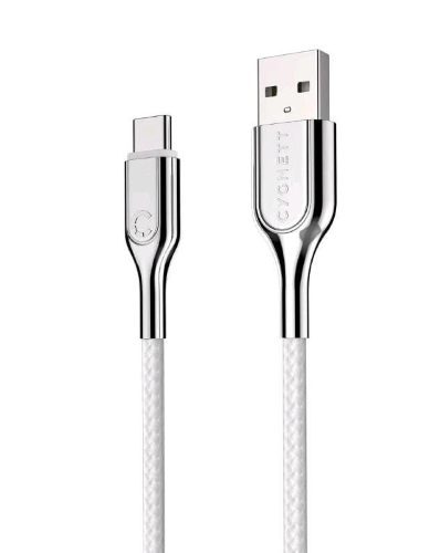 ARMOURED 2.0 CAVO USB-C AD USB-A (3A/60W ) 2M - BIANCO